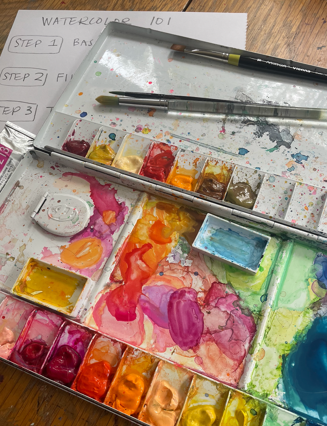 Watercolor Paint Along - Pumpkins and Gourds